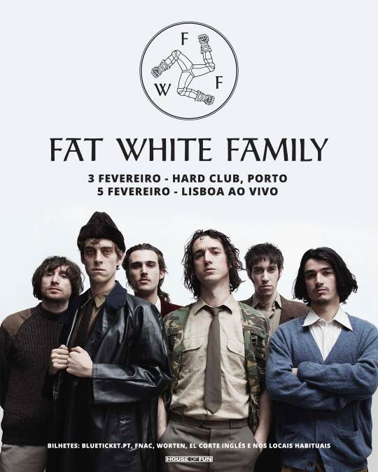 Cartaz: Fat White Family com dois concertos em Portugal
