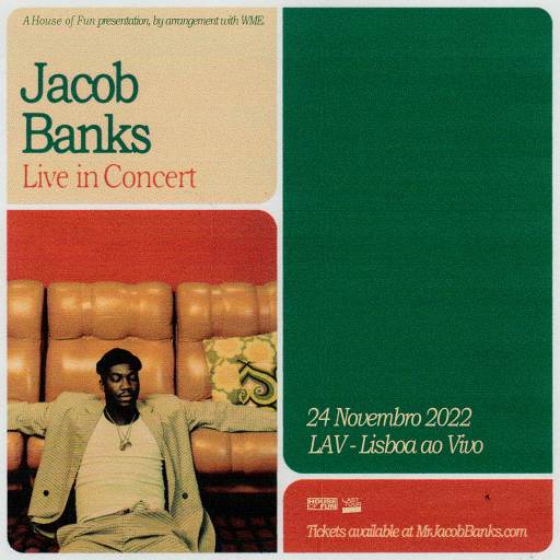 Cartaz: Jacob Banks