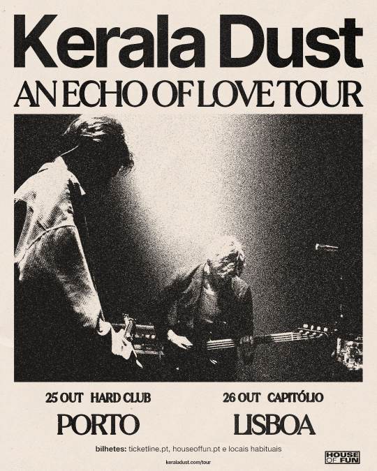 Cartaz: Kerala Dust ao Vivo em Portugal