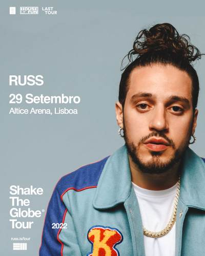 Cartaz: Russ regressa a Portugal para um concerto em 2022