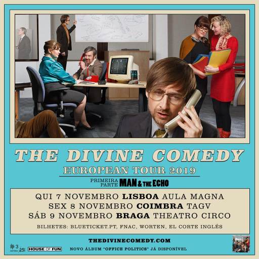 Cartaz: The Divine Comedy Em Portugal Para Três Concertos